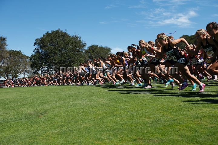 2013SIXCHS-146.JPG - 2013 Stanford Cross Country Invitational, September 28, Stanford Golf Course, Stanford, California.